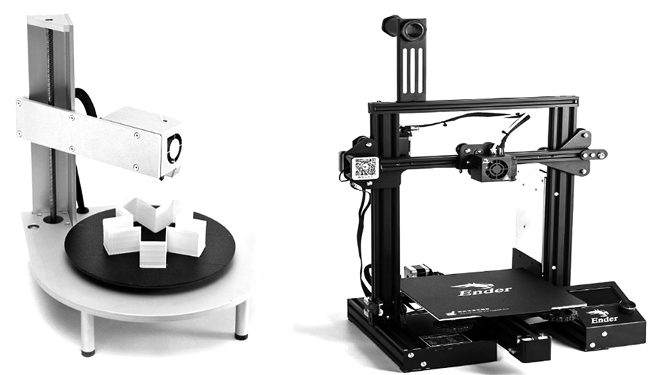 極光創(chuàng)新帶你感受3D打印機的結構以及類型！